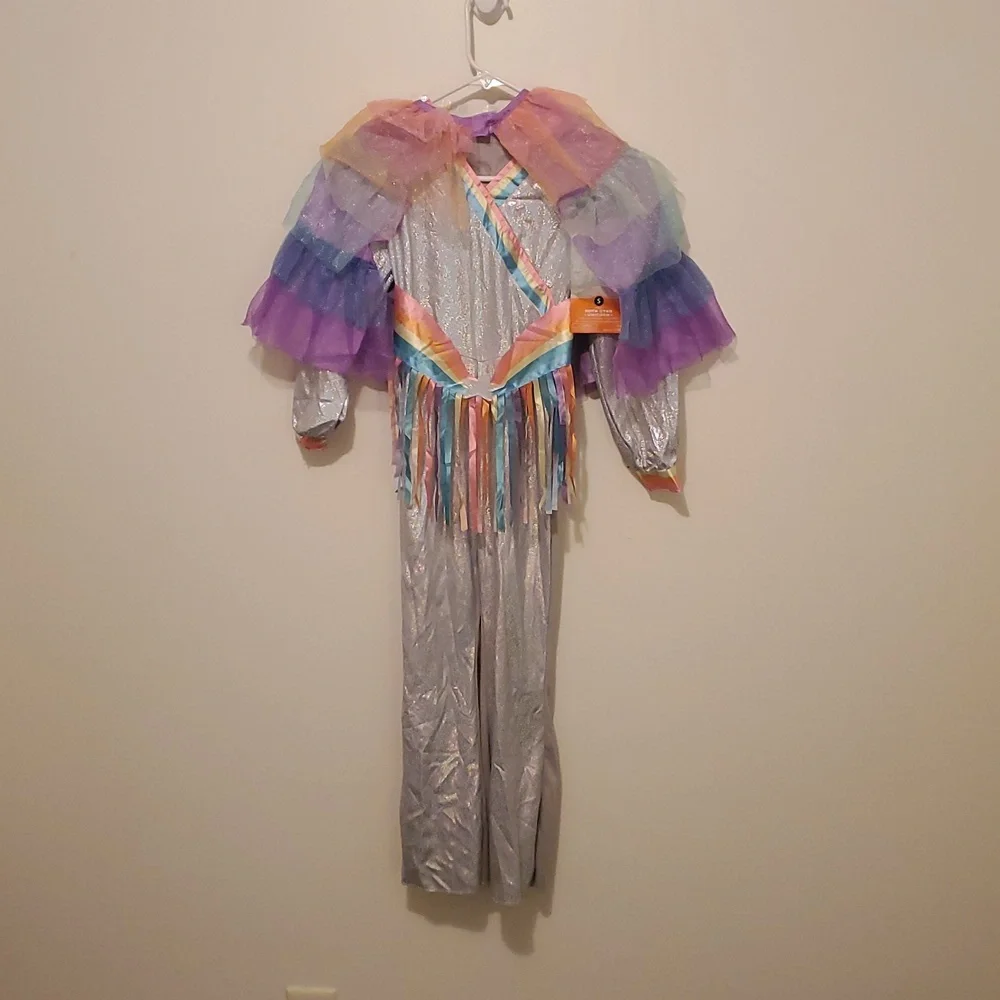 Rock Star Unicorn Costume‎ - Silver and Multicolor - Picture 3 of 9
